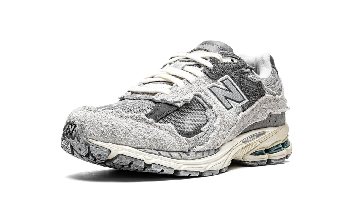 New Balance 2002R Grey Sneakers with Tonal Overlays