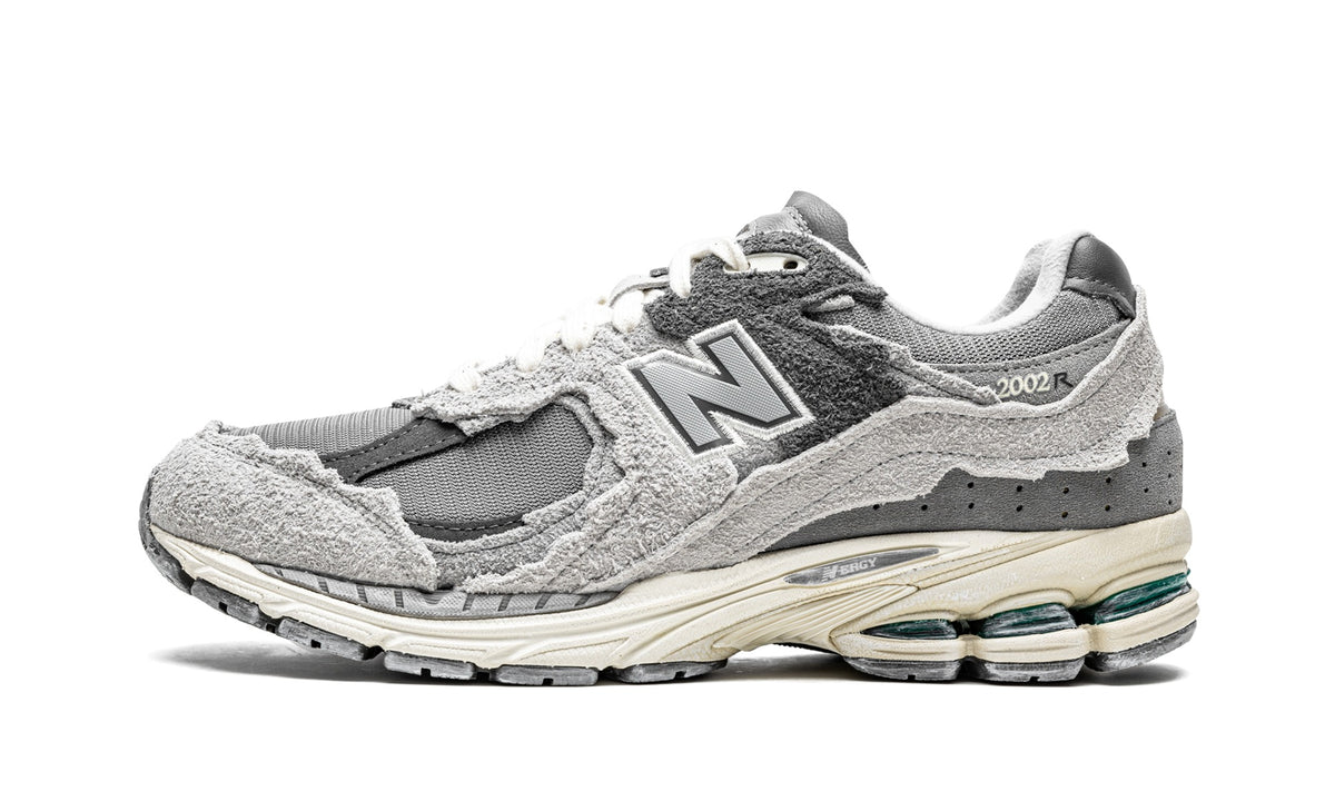 New Balance 2002R Grey Sneakers with Tonal Overlays