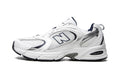 New Balance 530 Sneakers - White, Silver & Navy