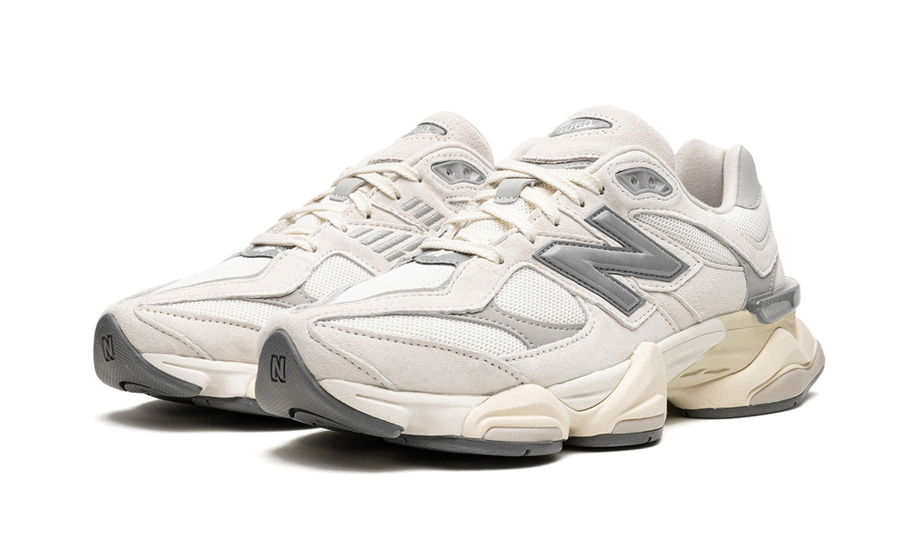 New Balance 9060 Sneakers – Off-White, Cream & Gray