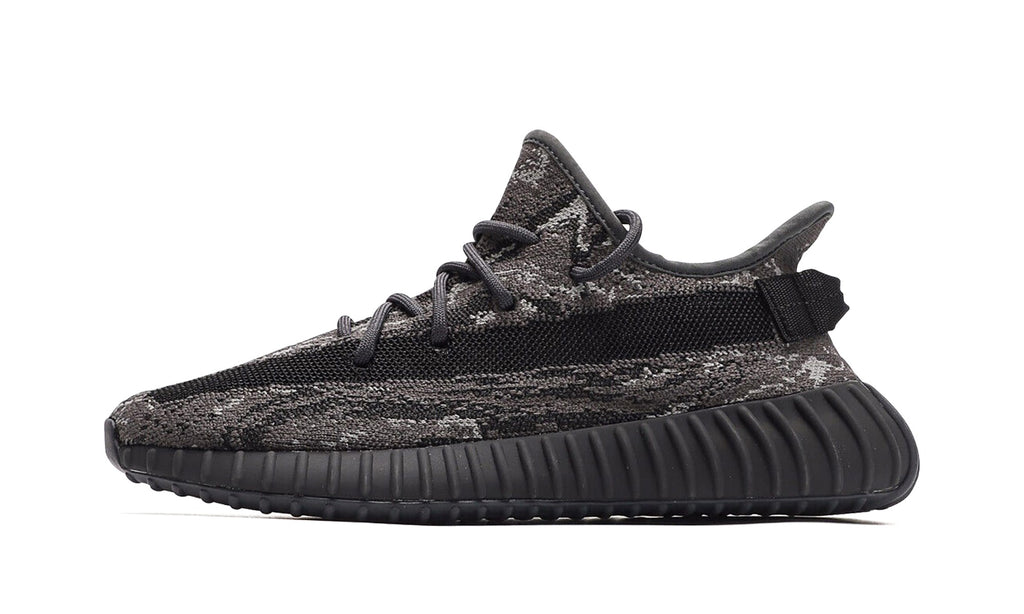 Yeezy 350 V2 Knit Sneakers - Black & Gray