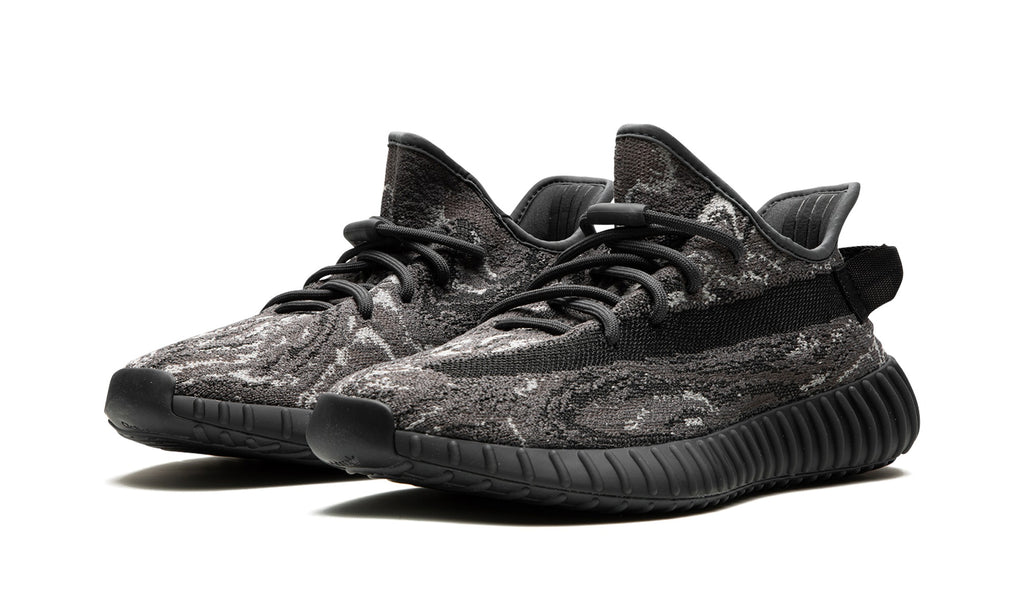 Yeezy 350 V2 Knit Sneakers - Black & Gray