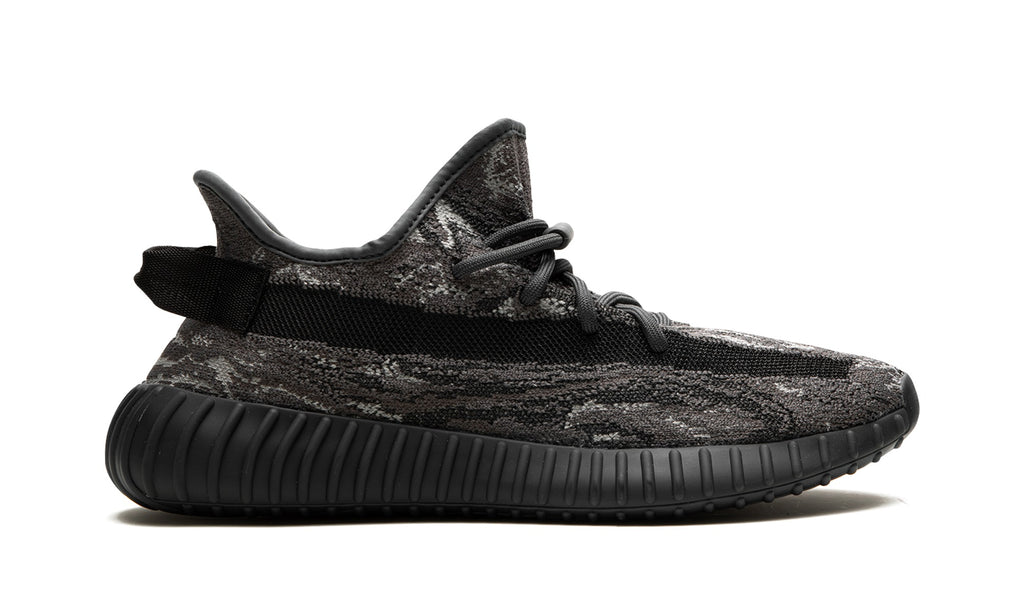 Yeezy 350 V2 Knit Sneakers - Black & Gray