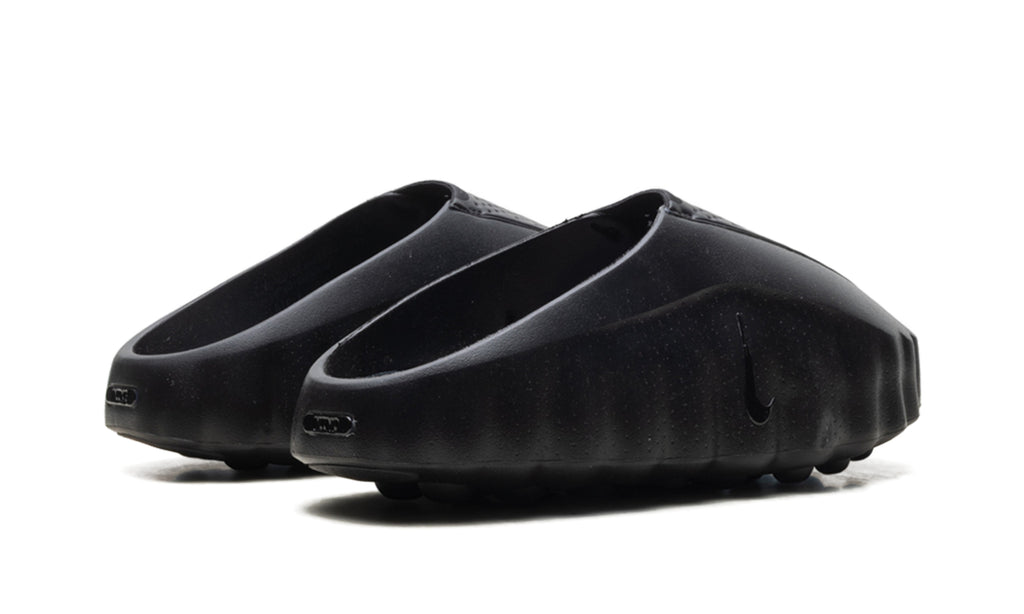 Nike Mind 001 Slip-On Mules - All Black with Circular Outsole Nodes