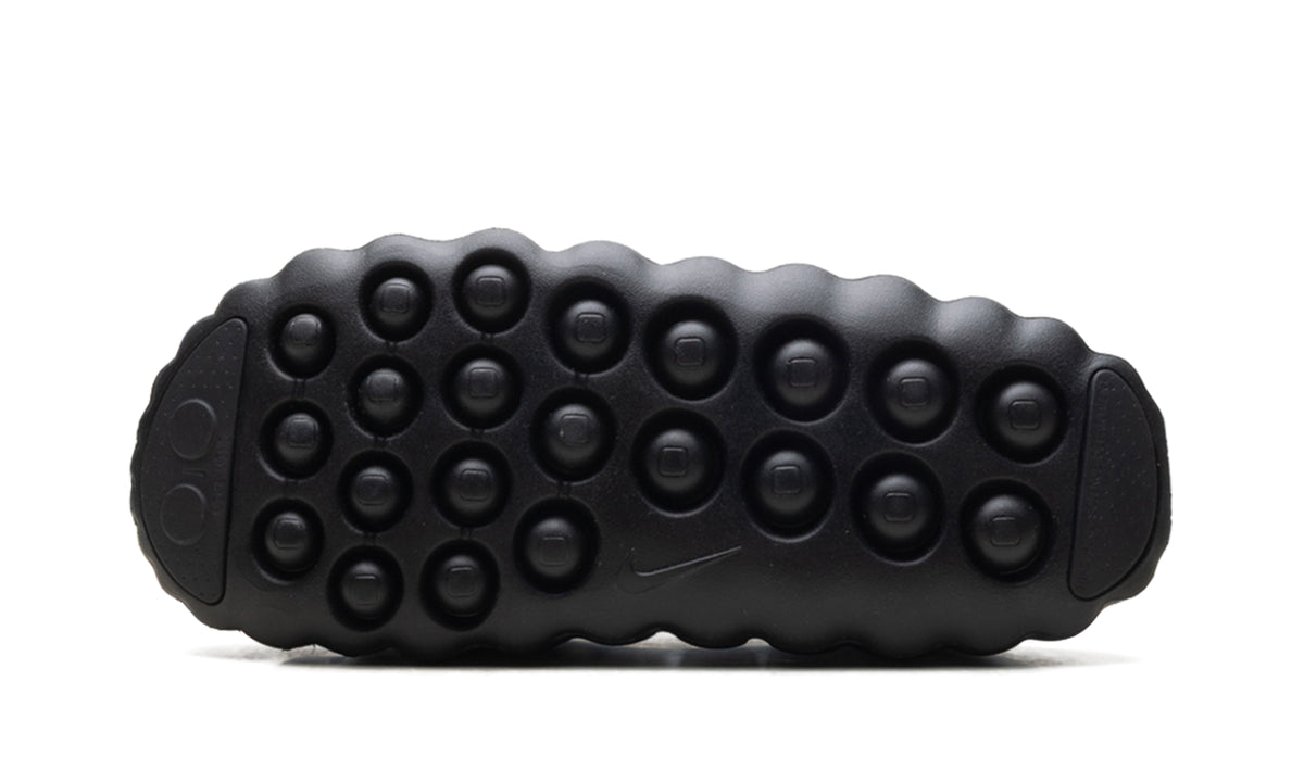 Nike Mind 001 Slip-On Mules - All Black with Circular Outsole Nodes