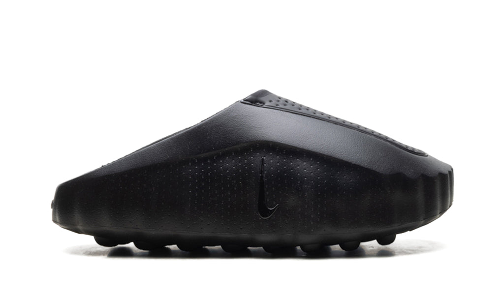 Nike Mind 001 Slip-On Mules - All Black with Circular Outsole Nodes