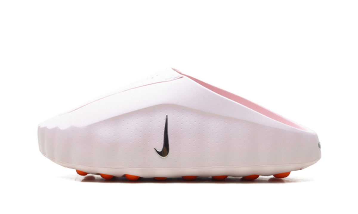 Nike Mind 001 Slip-On Mules - Pale Pink with Orange Sole Nodes