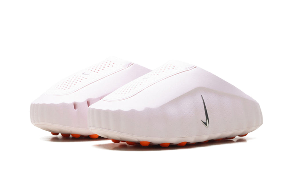 Nike Mind 001 Slip-On Mules - Pale Pink with Orange Sole Nodes