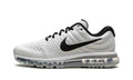 Nike Air Max 2017 Sneakers - White & Black with Full-Length Visible Air