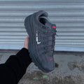 Nike P-6000 Sneakers – Dark Grey with Silver & Red Accents