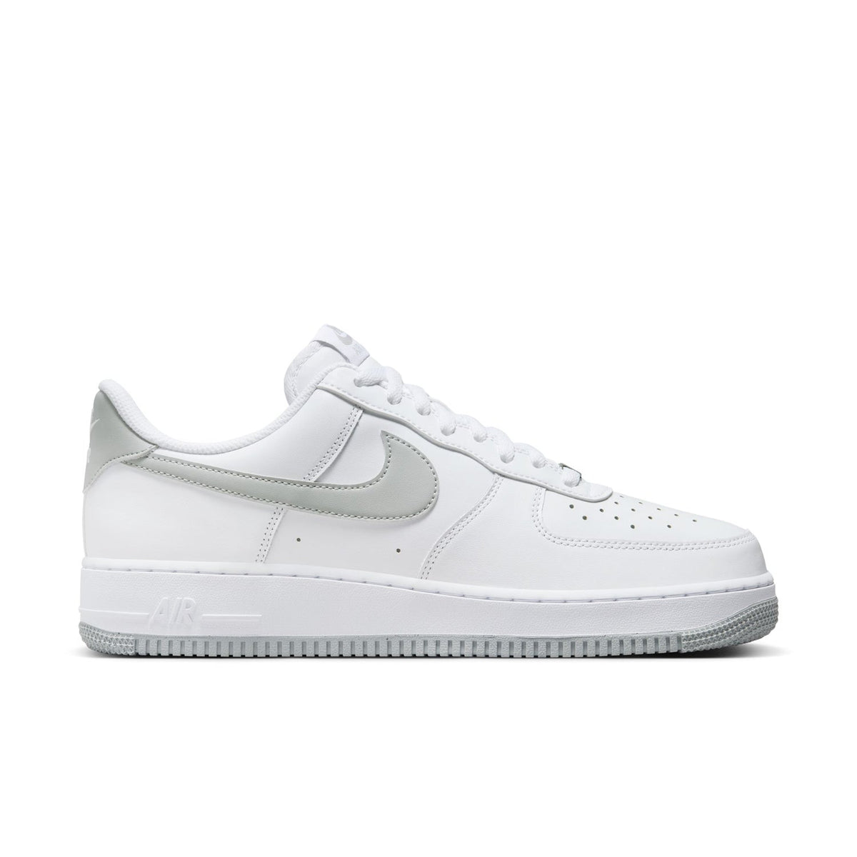 Nike Air Force 1 Low Sneakers – White & Light Grey