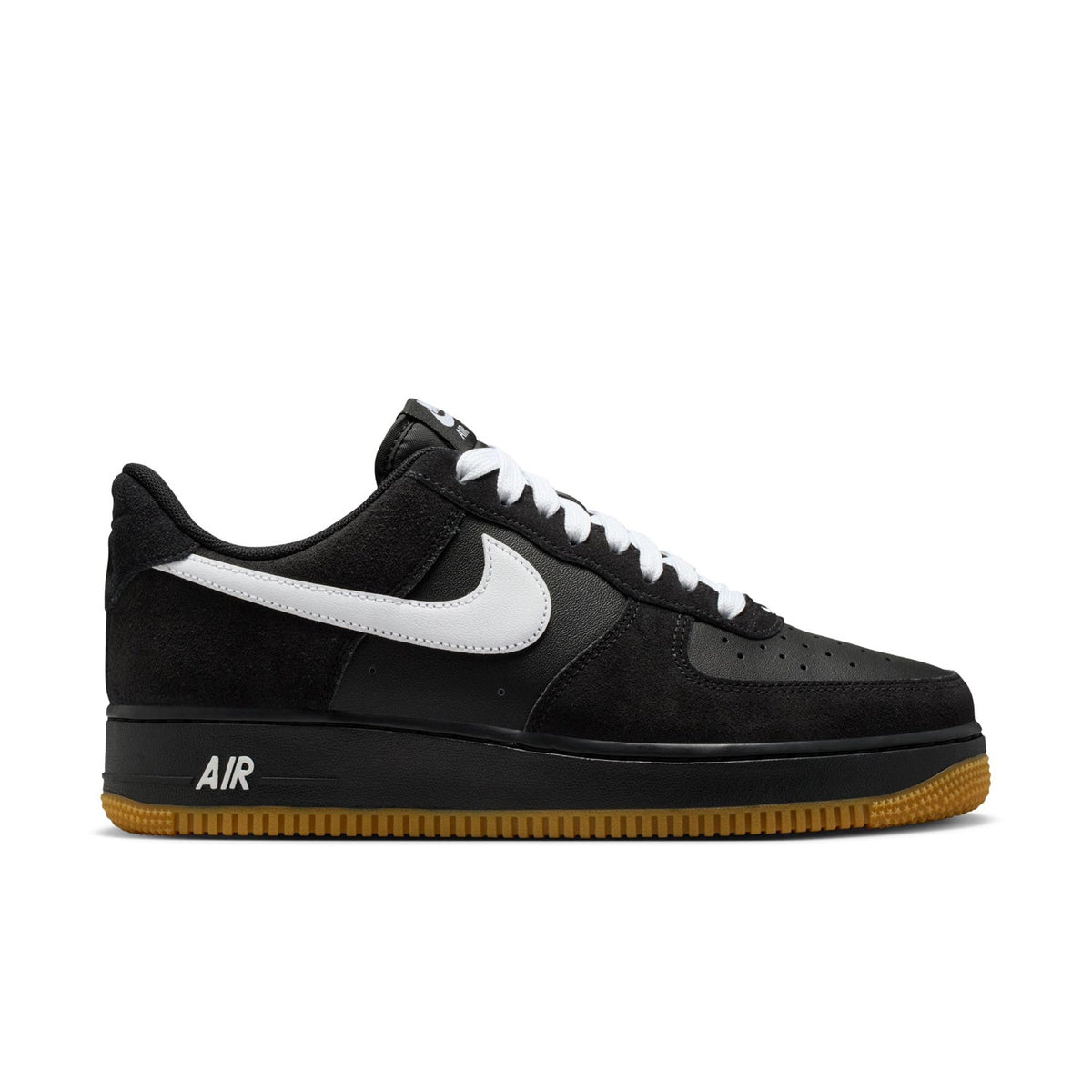 Nike Air Force 1 Low Sneakers – Black, White & Gum