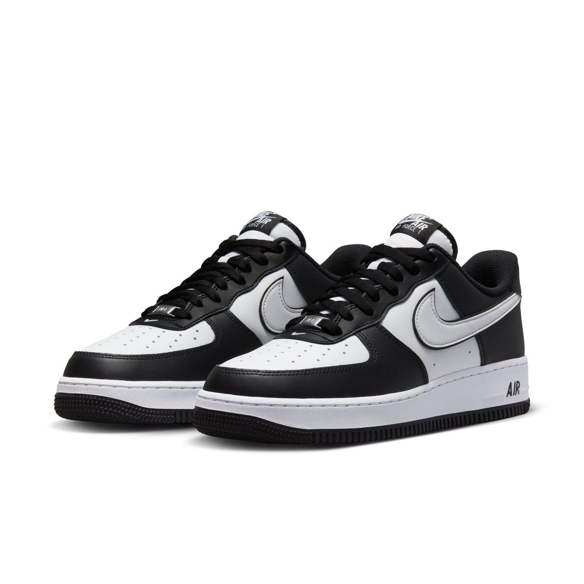 Nike Air Force 1 Low Sneakers – Black & White Color Block