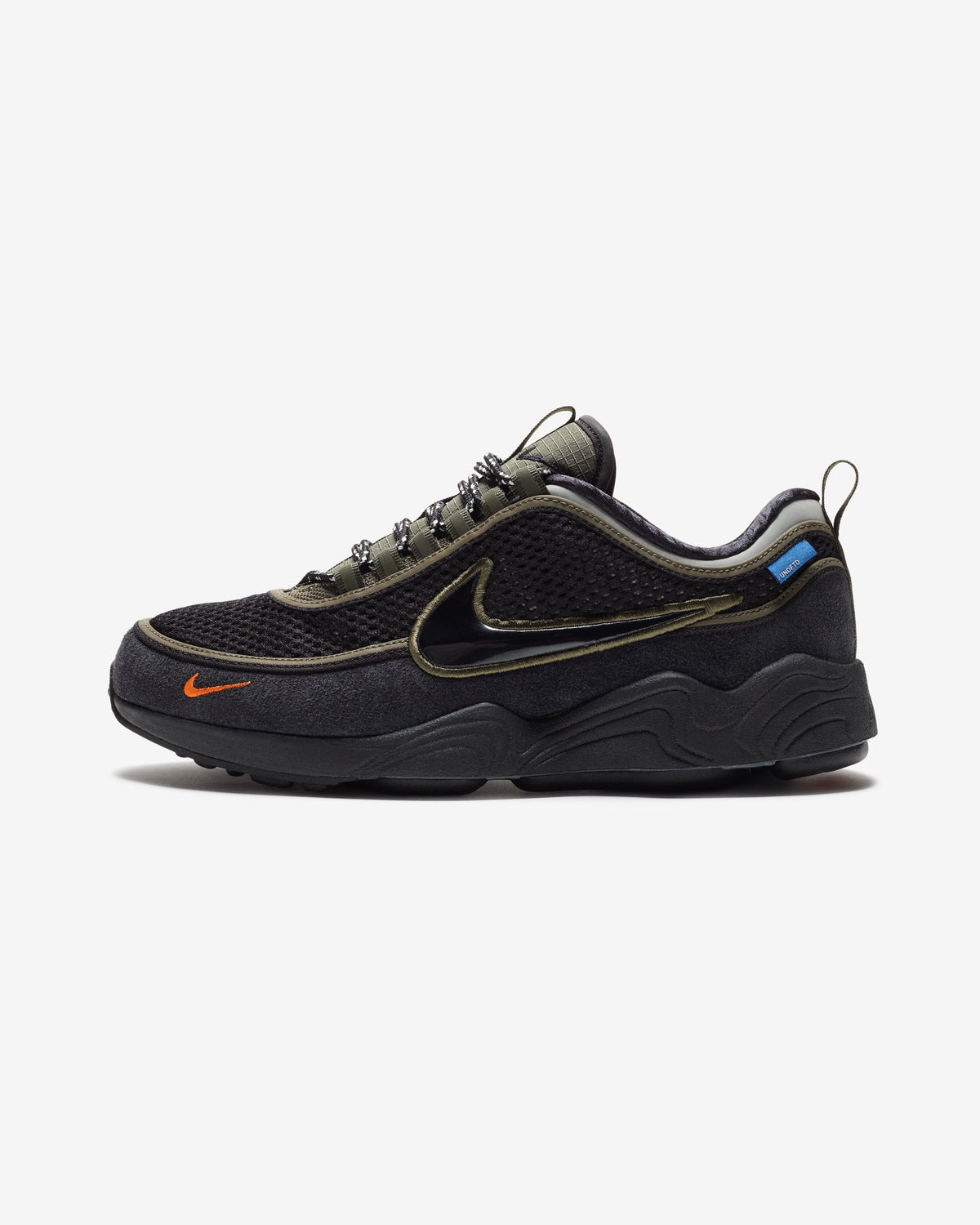 UNDEFEATED x Nike Air Zoom Spiridon Sneakers – Black & Olive