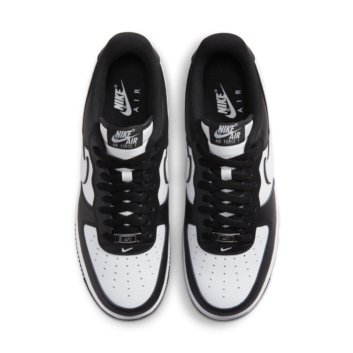 Nike Air Force 1 Low Sneakers – Black & White Color Block