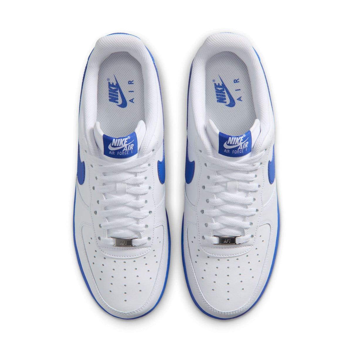 Nike Air Force 1 Low Sneakers – White & Blue