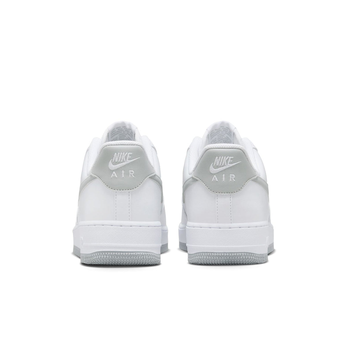 Nike Air Force 1 Low Sneakers – White & Light Grey