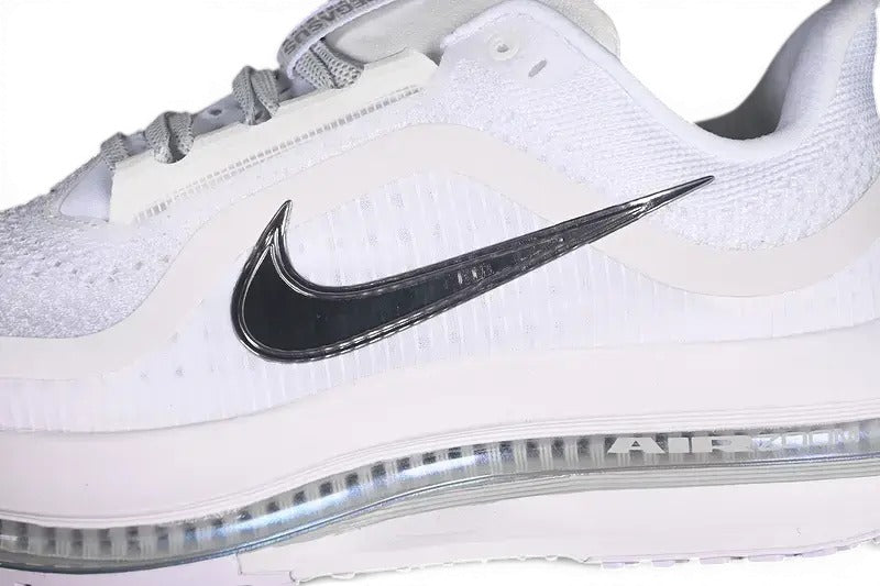 Nike Pegasus Premium Sneakers – White & Metallic Silver