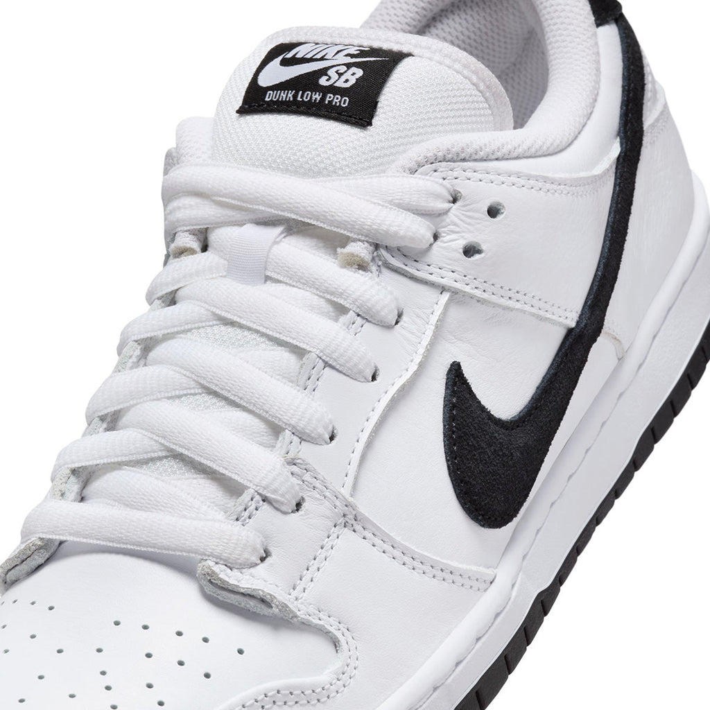 Nike SB Dunk Low Sneakers – White & Black