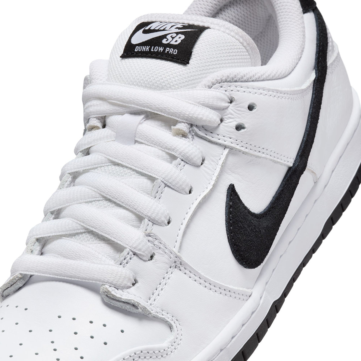 Nike SB Dunk Low Sneakers – White & Black