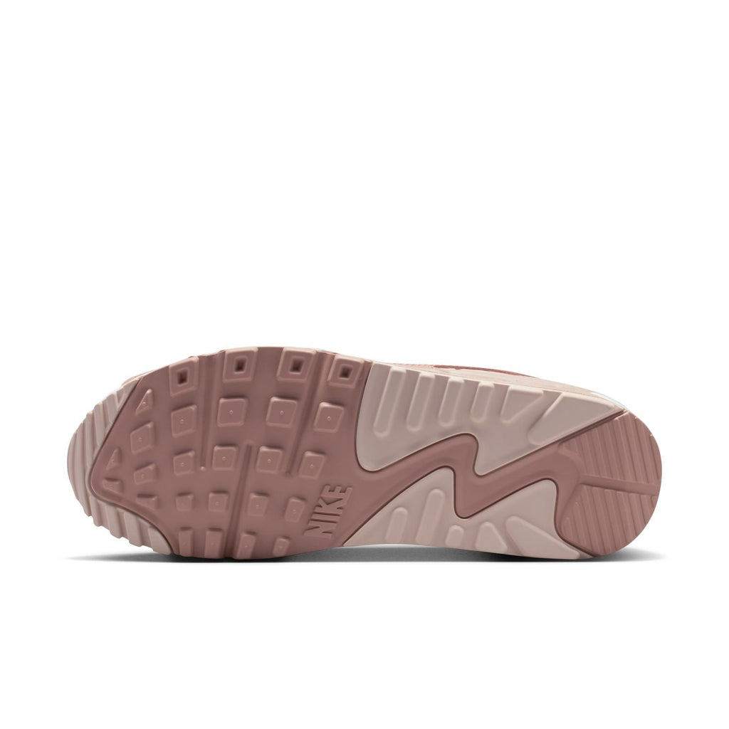 Nike Air Max 90 Sneakers – White, Blush Pink & Dusty Rose