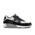 Nike Air Max 90 Sneakers - Black, White & Gray with Textured Overlays