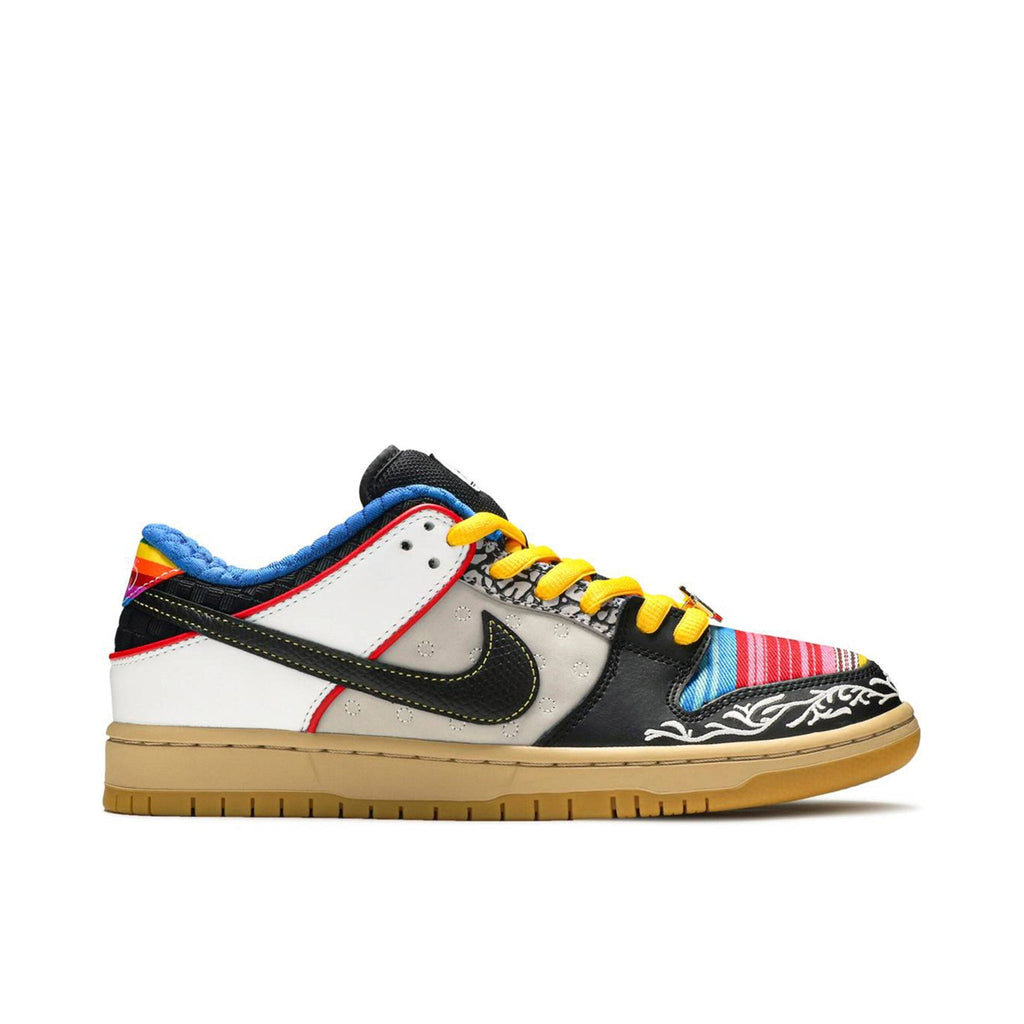 Nike SB Dunk Low What The Paul Sneakers - Multicolor Mismatched Patchwork