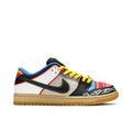 Nike SB Dunk Low What The Paul Sneakers - Multicolor Mismatched Patchwork