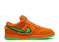 Grateful Dead x Nike SB Dunk Low Orange Bear Sneakers - Orange & Green