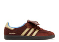 Wales Bonner x adidas Samba Sneakers - Burgundy & Cream with Blue Lining