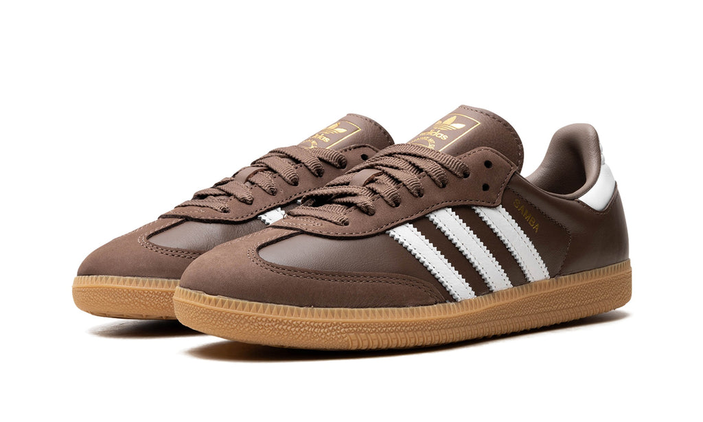 adidas Samba Sneakers – Brown, White & Gum