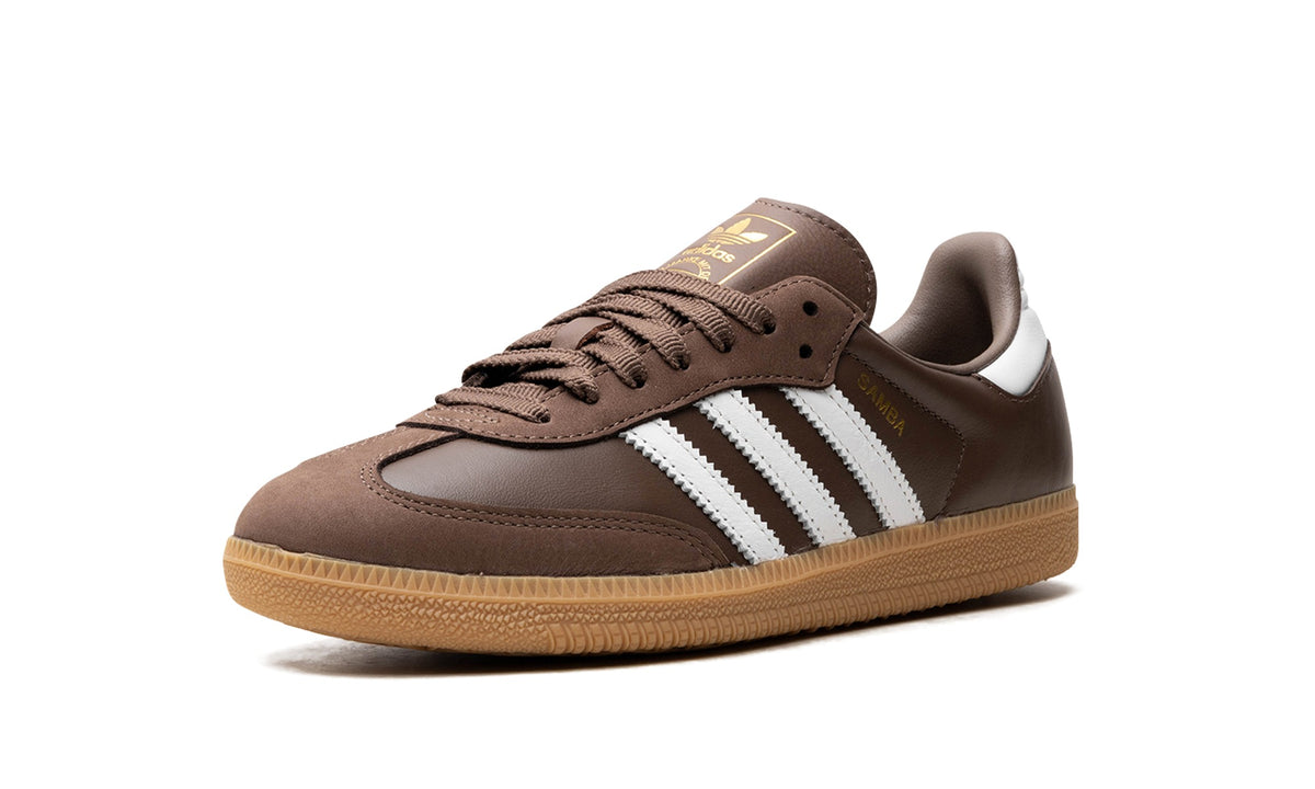 adidas Samba Sneakers – Brown, White & Gum