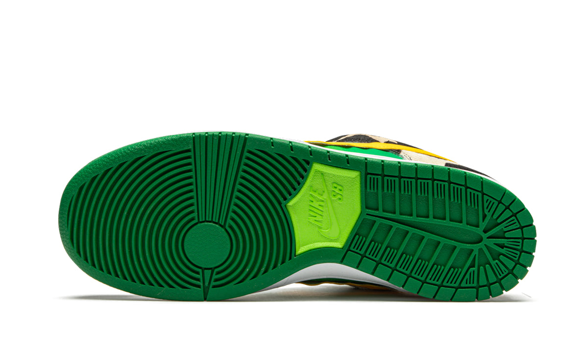 Ben & Jerry's x Nike SB Dunk Low Chunky Dunky Sneakers - Cow Print & Multicolor