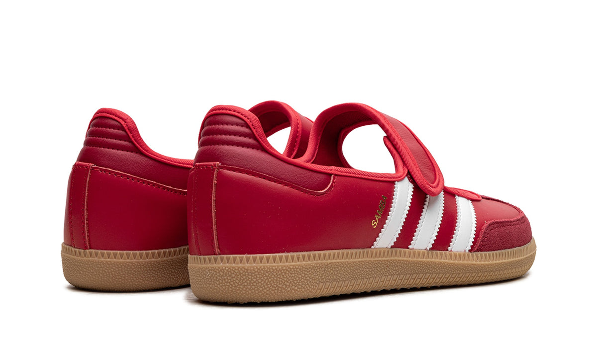adidas Samba Mary Jane Shoes - Red, White & Gum