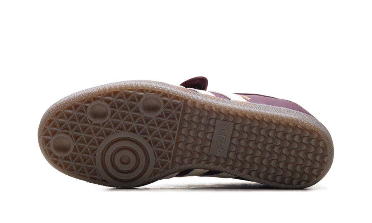 adidas Samba Jane OG Mary Jane Sneakers - Burgundy/Cream with Gum Sole