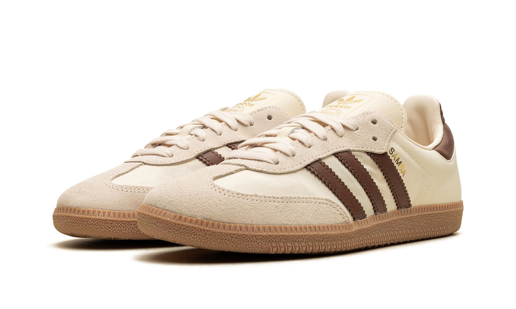 adidas Samba OG Sneakers – Cream, Brown & Gum