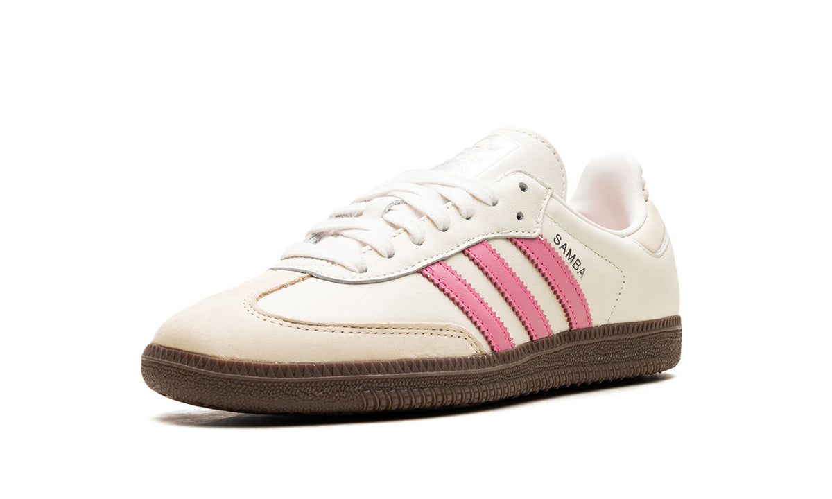 adidas Samba Sneakers – Cream, Pink & Dark Brown