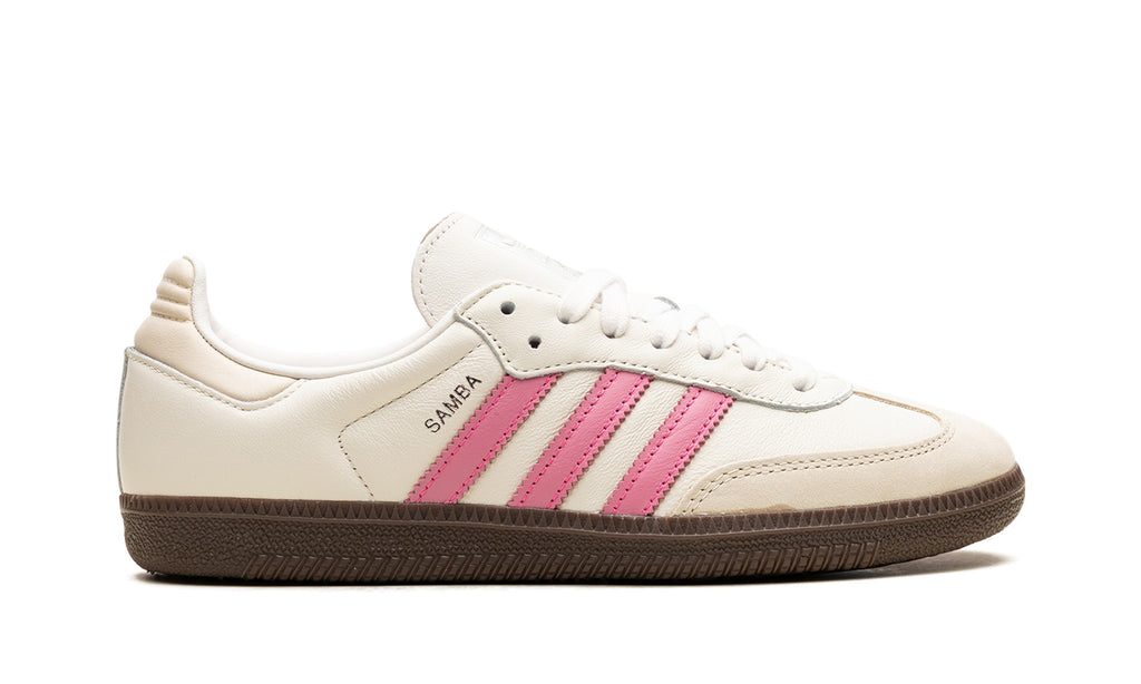 adidas Samba Sneakers – Cream, Pink & Dark Brown