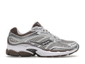Saucony ProGrid Omni 9 Sneakers - White, Silver & Brown