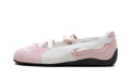 PUMA Speedcat Ballet Flats - Light Pink & White with Black Sole