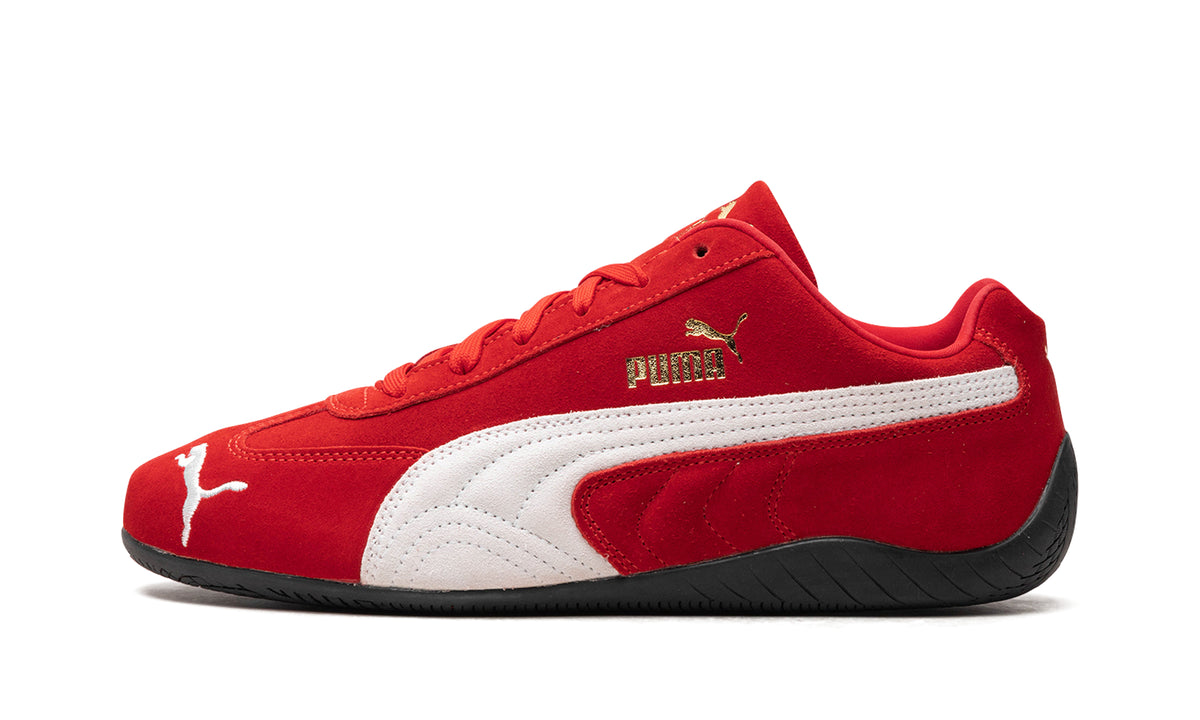 PUMA Speedcat OG Sneakers - Red with White Formstrip & Black Sole