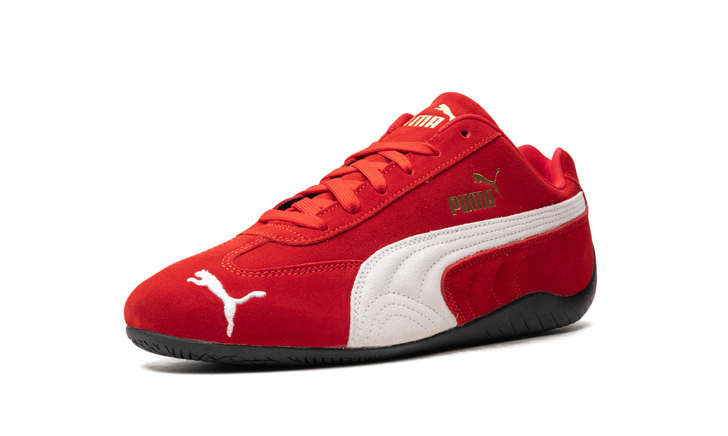 PUMA Speedcat OG Sneakers - Red with White Formstrip & Black Sole