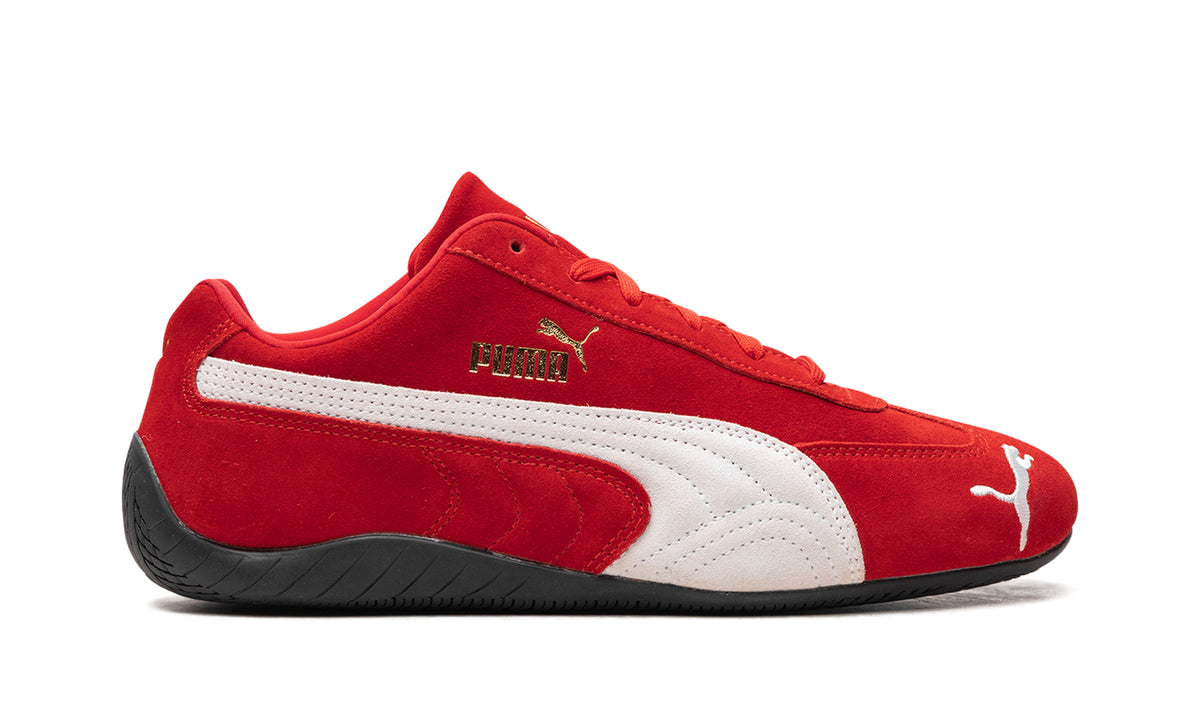 PUMA Speedcat OG Sneakers - Red with White Formstrip & Black Sole