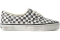 Vans Era Sneakers - Black & White Checkerboard with Aged-Look Sole