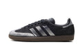 adidas Samba OG Rhinestone Sneakers – Black, Silver & Gum