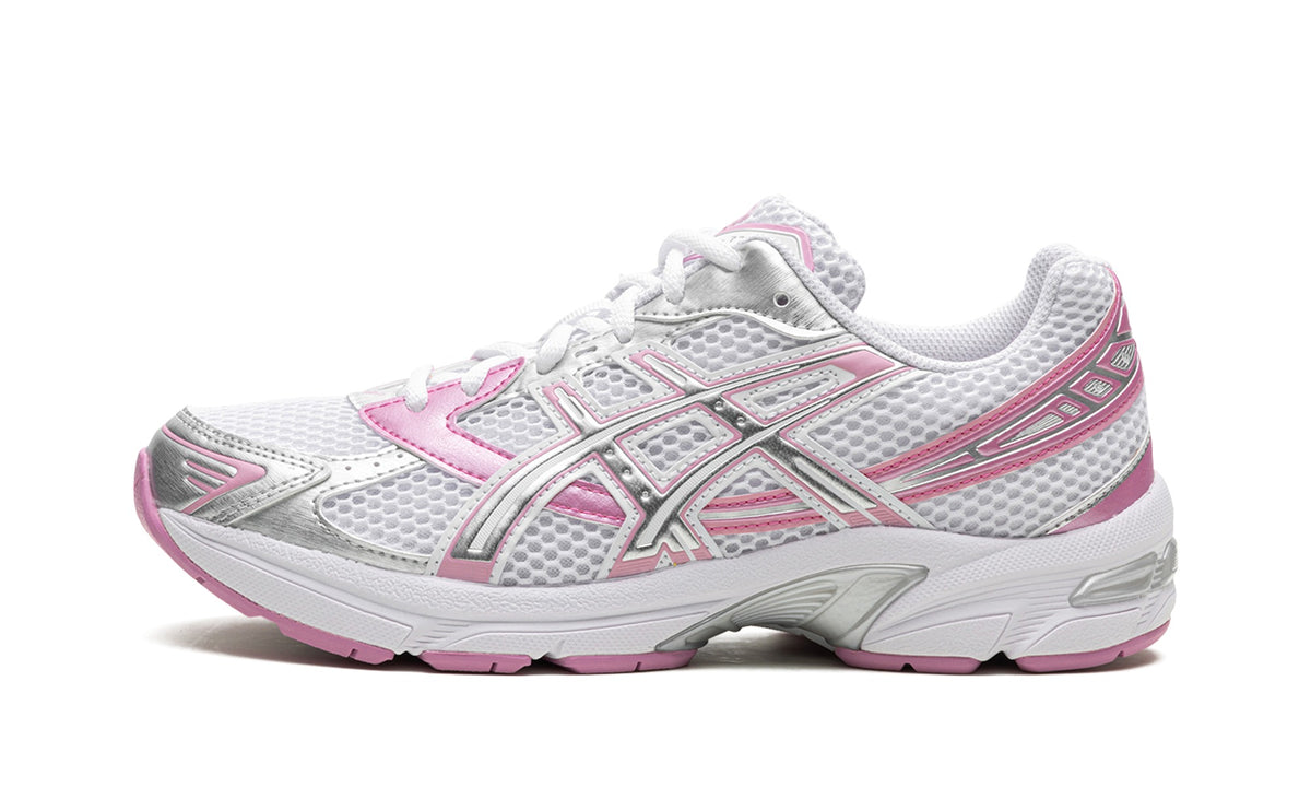 ASICS GEL-1130 Sneakers – White, Metallic Silver & Pink