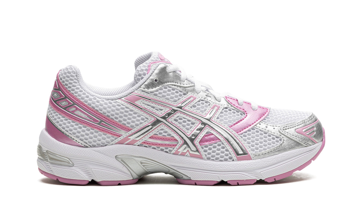 ASICS GEL-1130 Sneakers – White, Metallic Silver & Pink