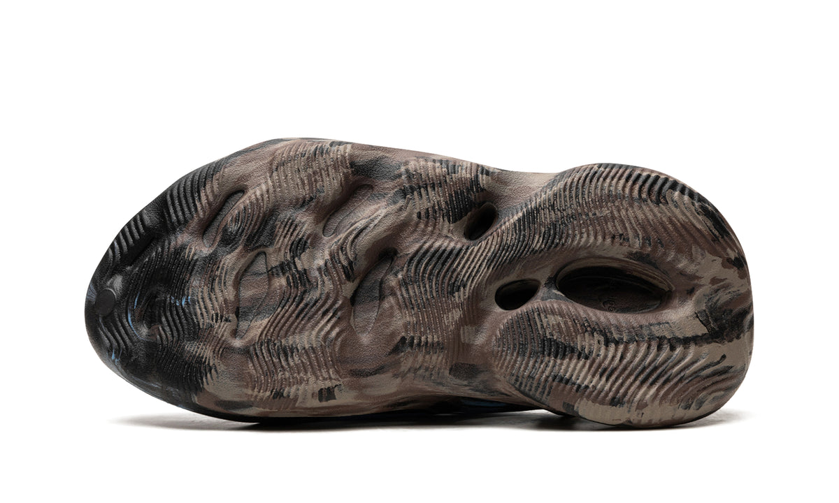 adidas Yeezy Foam Runner Slip-Ons - Charcoal, Taupe & Light Blue Marble
