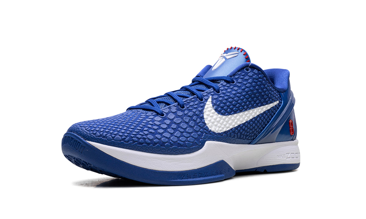 Nike Kobe 6 Protro Basketball Shoes - Royal Blue & White with Red Accents