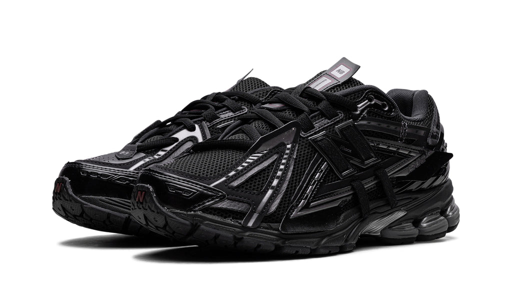New Balance 1906A Sneakers - Black & Dark Gray with Silver-Tone Accents